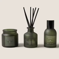 Coffret Cadeau Luxe de Bougies Parfumées et Diffuseurs à Bâtonnets d'Arômes en Cire d'Abeille pour la Décoration Intérieure, Idéal pour les Bars et les Fêtes - Vente en Gros Direct Usine