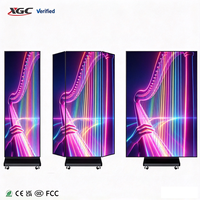 Totem vidéo LED intelligent, affichage numérique vertical pour la publicité et la promotion dans les hôtels, les boutiques et les centres commerciaux
