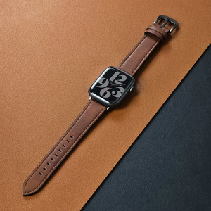Correa de Cuero para Reloj <span class=keywords><strong>Apple</strong></span> <span class=keywords><strong>Watch</strong></span>, Correa para Smartwatch IWatch 10 9 8 7 6 Ultra 38 42 46 44 49mm - Product Image 5