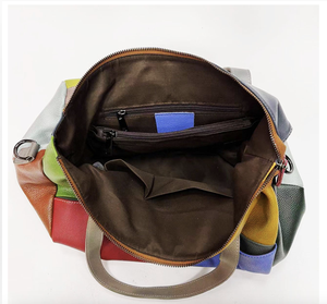 Bolso Tote de Cuero Vacuno Genuino para Mujer, Bolso de Hombro Casual con Asa Superior, de Gran Capacidad, Multifuncional para Oficina - Product Image 2