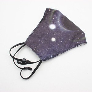 Bầu Trời Đầy Sao Băng Lụa Có Thể Giặt Ngoài Trời Bìa Thăng Hoa Tái Sử Dụng Mặt Nạ - Product Image 4