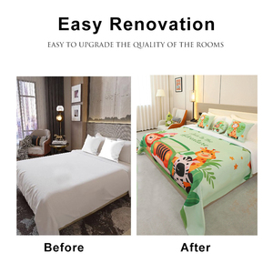 All'ingrosso Custom Family Room camera <span class=keywords><strong>per</strong></span> <span class=keywords><strong>bambini</strong></span> stampa cartone <span class=keywords><strong>letto</strong></span> sciarpa copri <span class=keywords><strong>letto</strong></span> <span class=keywords><strong>per</strong></span> decorazione Hotel a tema di lusso - Product Image 2