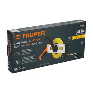 BOÎTE 2 Ruban à mesurer long 30 m, métal, type croisé, TRUPER - Product Image 3