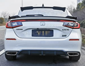 Pour Honda Civic Hatchback 2022 2023 2024 11ème Génération Aileron Arrière Kit Carrosserie Plastique ABS Spoiler de Coffre Arrière Accessoires Auto - Product Image 3