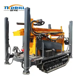 Alta qualidade Water Well Drilling Rig 580m Steel Crawler Rotary Portable Water Well Drilling Rig Preço baixo barato