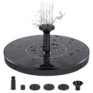 גן שמש משאבת מים סולאריים מונעת מזרקה משאבת ציפור אמבט מזרקה משאבת מים סולאריים - Product Image 2