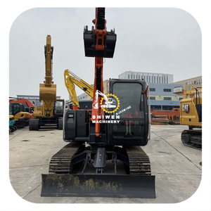 Excavatrice d'occasion Hitachi ZX70, moteur Isuzu CC-4JG1, mini-excavatrice sur chenilles, certification CE EPA, prix avantageux, puissance 34,1 kW, ZX60 ZX65 - Product Image 1