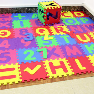 Sala de estar interior Niños Gimnasio Juguete suave Espuma plegable Actividad EVA Puzzle Mat para niños y bebés - Product Image 4