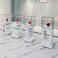 Stand d'exposition en acrylique pour musée, salon professionnel, événement, exposition, avec éclairage LED, robuste, écologique, taille personnalisable