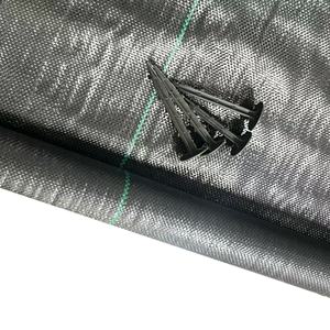 Eco Friendly PP Weed Barrier Cloth Anti <strong>Grass</strong> Ground Cover Fabric <strong>Roll</strong> for Tree Planting Landscaping - Product Image 1