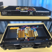 Amplificateur de puissance numérique audio professionnel de classe D 1300W*2, format 1U, DS213, amplificateur de subwoofer, amplificateur de basses