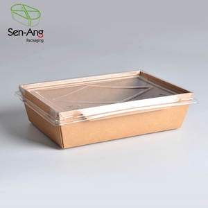 SenAng03 Hộp Giấy Kraft Tự Khóa Thực Phẩm 3 Lớp Chống Dầu Mỡ Lấy Đi Theo Yêu Cầu - Product Image 3