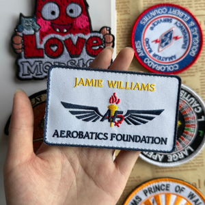 Truyền Nhiệt Thêu Các Bản Vá Lỗi Sắt Trên Móc Các Bản Vá Lỗi Cho Quần Áo T Áo Sơ Mi Áo Khoác Mũ Tùy Chỉnh Thiết Kế Có Thể Giặt Bền Thời Trang - Product Image 2