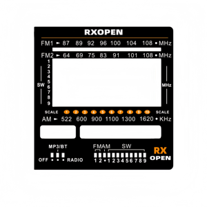 Silver Gold Black Acrylic Control Panel for Plastic <b>Sheets</b> Front Plate Screen Printing Smart Touch Panel Overlay Cutting - Product Image 3