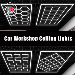 Lampu Led bengkel mobil, lampu Led heksagonal, lampu kerja, detail mobil, 6500K - Product Image 4