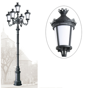 Dawn Retro European Garden Pole <strong>Light</strong> Antique <strong>Street</strong> <strong>Light</strong> For Road Pathway LED Powered Stylish <strong>Vintage</strong> Garden Lighting - Product Image 3