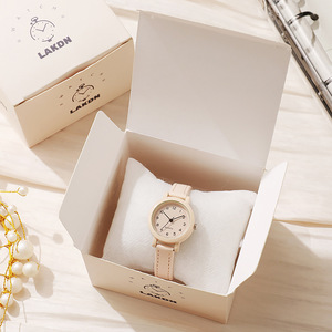 Women's leather <b>watch</b> strap, simple and elegant color <b>watch</b> - Product Image 4
