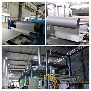 <span class=keywords><strong>Tissu</strong></span> en fibre de verre enduit de silicone sans alcali, résistant à <span class=keywords><strong>la</strong></span> <span class=keywords><strong>chaleur</strong></span> et ignifuge, épaisseur 0,43 mm, pour isolation de chaudière - Product Image 2