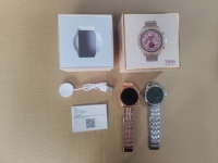 Deportes inteligentes multifunción para reloj Bluetooth Pantalla TFT Monitoreo DE LA SALUD Acero Ritmo cardíaco Lectura de presión arterial Llamada Voi