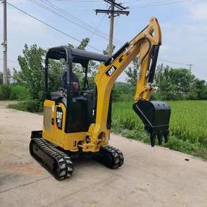 1.8 Ton Used Mini Excavator CAT 301.7 Good Condition For Sale Second Hand Small Digger Machine 301.7CR Stock - Product Image 4