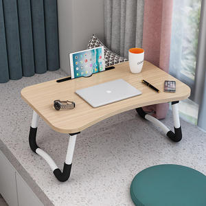 Directamente de fábrica Venta caliente Nuevo diseño Escritorio de ordenador portátil de pie plegable de madera para cama - Product Image 6