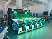 Machine de jeu de course hippique, dispositif personnalisé avec pièces de monnaie, lumières de carnaval, populaire, vente en gros,