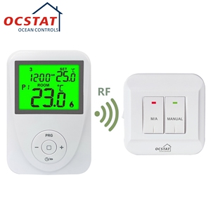 <span class=keywords><strong>Thermostat</strong></span> de chauffage <span class=keywords><strong>programmable</strong></span> hebdomadaire pour <span class=keywords><strong>chaudière</strong></span> à <span class=keywords><strong>gaz</strong></span>, en ABS blanc écologique, en promotion, CE 6A 8A - Product Image 2