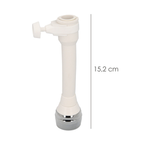 Atomizzatore Flessibile in Plastica a Risparmio Idrico con Adattatore Maschio/Femmina - Product Image 2