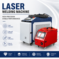 Machine de soudage au laser à fibre portative 1500W 4 en 1 : soudage, nettoyage, découpe pour acier au carbone, aluminium, tôle