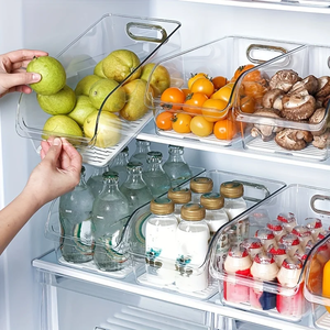 1Pc Refrigerator <b>Storage</b> <b>Box</b> Food-Grade Fresh-Keeping <b>Box</b> Household Vegetable Fruit and Egg Special <b>Drawer</b> Kitchen Organization - Product Image 3