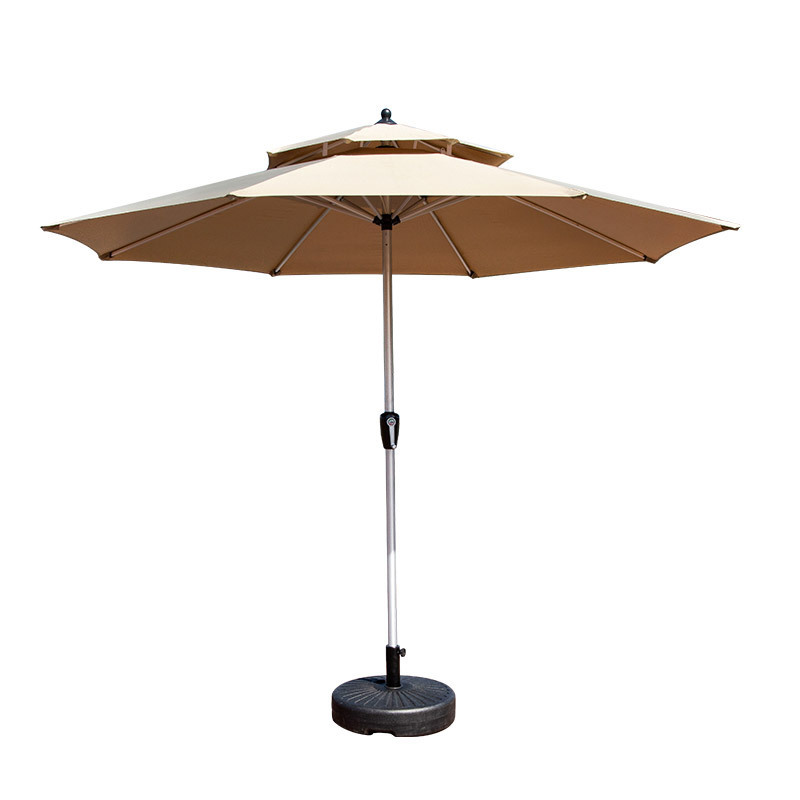 Большой зонт от солнца охранный столб зонт