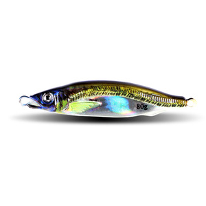 Vente en gros de leurres de pêche <span class=keywords><strong>Little</strong></span> <span class=keywords><strong>Jack</strong></span> 10g 15g 20g 25g 30g 40g 60g 80g <span class=keywords><strong>Jig</strong></span> en métal plombé pour eau salée en haute mer - Product Image 6