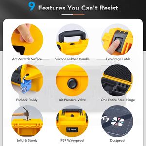 Lyku Titan AT200 Polipropileno Impermeável para Óculos Avata 2, Controle Remoto RC Motion <span class=keywords><strong>3</strong></span> FPV e Suporte 7 - Product Image 5