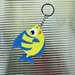 Nuevo y Lindo Llavero Creativo de Acrílico Estilo Marino con Colgante de Llave de Coche, Llavero de Ballena y Tortuga - Product Image 2