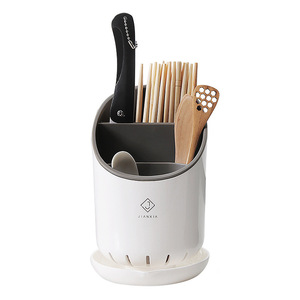 Soporte para palillos ovalado multiusos con bandeja escurridora de cocina, tamaño M - Product Image 2