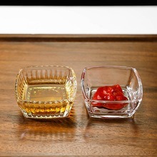Cuenco de vidrio para condimentos, plato para salsas, cuenco para condimentos doméstico, plato para salsa de soja, vinagre, plato para guarniciones, plato para aperitivos - Product Image 5