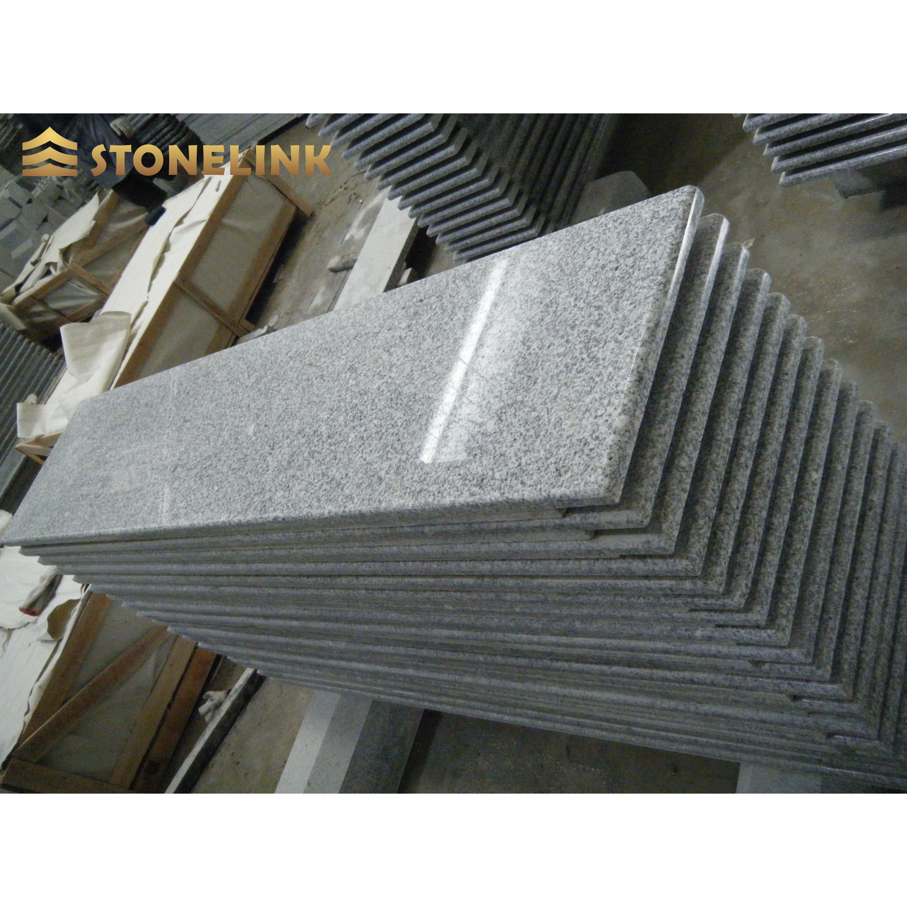 Stonelink, серый гранит, мощение для каменной плитки для пола, гранитная плита, дешевая гранитная плитка