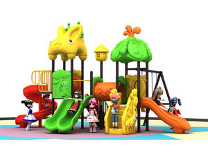 Equipo de <span class=keywords><strong>Parque</strong></span> de Atracciones exterior para niños de alta calidad, Tobogán de plástico, <span class=keywords><strong>parque</strong></span> <span class=keywords><strong>infantil</strong></span> al aire libre para jardín de infantes - Product Image 2