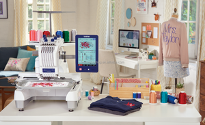 Brother PR670E-máquina de coser Industrial para el hogar, máquina de bordado de <span class=keywords><strong>6</strong></span> agujas de un solo cabezal, Japón, segunda mano - Product Image 5