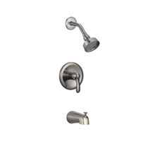 Ensemble de douche mural thermostatique moderne en laiton de haute qualité, multifonctionnel, avec pommeau de douche pluie haute pression et robinet