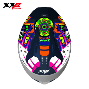Casques de <span class=keywords><strong>moto</strong></span> intégraux NEUFS avec grand spoiler, double visière, boucle à dégagement rapide, tailles S-XXL, XXP VINDICATOR NOVA DOT ABS - Product Image 2