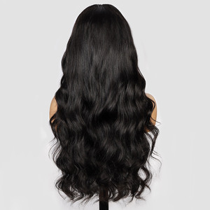<span class=keywords><strong>Pelucas</strong></span> de Cabello Humano Remy 100% Brasileño con Frente de Encaje Transparente, Color Rubio Natural, <span class=keywords><strong>Pelucas</strong></span> Largas para Mujer, Precio de Mayorista - Product Image 3