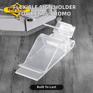 Soporte Adhesivo Flexible de Plástico Resistente para Letreros, Ideal para Promociones en Tiendas y Supermercados - Product Image 2