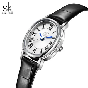 SK K0186 Concise clear female quartz watch costume Japan movement water proof high quality vintage Leisure wrist watch