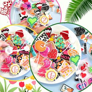 จุกปิดหลอดซิลิโคนขนาด 10 มม. แบบใช้ซ้ำได้ ขายดี ตกแต่งปาร์ตี้ ป้องกันฝุ่น พร้อมจุกปิดหลอด อุปกรณ์เสริมสำหรับบาร์ - Product Image 2