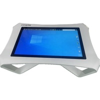 43 55 65 pouces oem table tactile multi-doigts fenêtres tout en un panneau pc kiosque table de jeu d'affichage numérique pour l'école des enfants