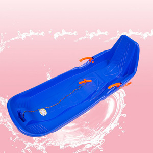 รถเลื่อนหิมะสำหรับเด็กแบบหนา สีแดง ทนทาน สำหรับเด็ก ความยาว 120 ซม. - Product Image 3