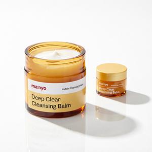 Set de Bálsamo Limpiador Facial Manyo Deep Clear 132 ml + Limpiador Facial 14 ml para Todo Tipo de Piel - Product Image 1