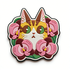 Manufacturing Facility Free Sample 2D Custom Washable Soft Rubber Polyvinyl Chloride Iron On Emblem pvc patch - Product Image 3