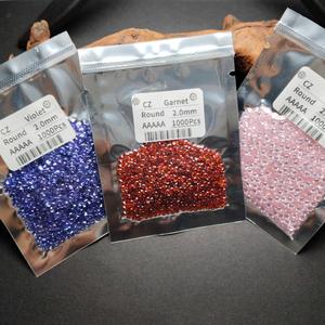 Ngô Châu nhà máy bán buôn 5A rực rỡ cắt <span class=keywords><strong>Cubic</strong></span> <span class=keywords><strong>Zirconia</strong></span> đá quý 0.8mm-2.0mm lỏng CZ Đá đối với trang sức - Product Image 3